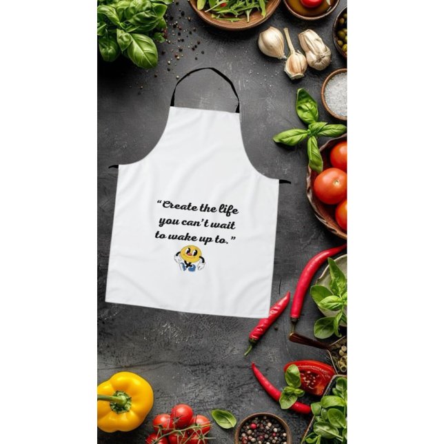 Modern Artistic Kitchen Apron (Creator Uploaded)