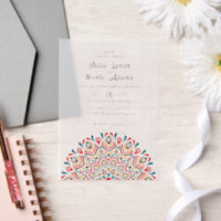 Modern Artistic Motif Style Mandala Wedding