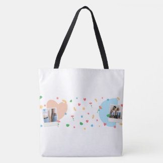 Modern Artistic Pattern Tote Bag - Creative Heart 