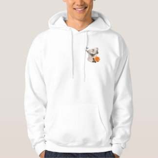 Modern Artistic Statue with Butterflies &  Hoodie