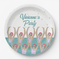 Modern Artistic Swimmers Swimming Birthday Party