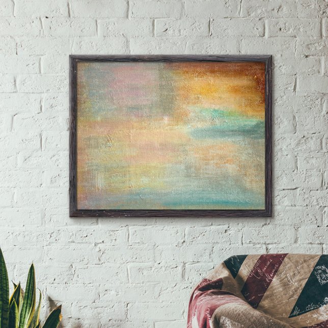 Modern Artsy Autumn Abstract Poster (Creator Uploaded)