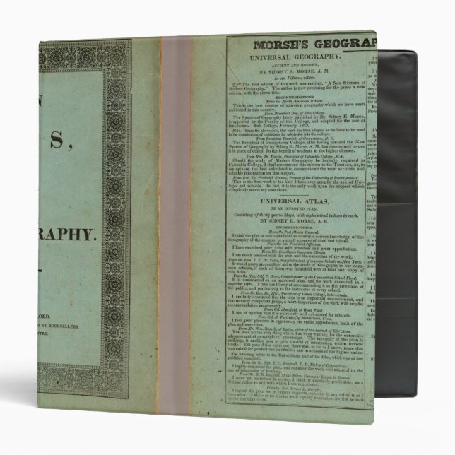 Modern atlas binder (Front/Inside)
