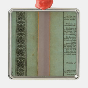 Modern atlas metal ornament