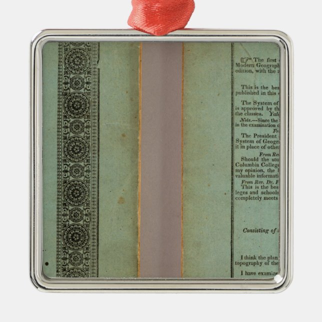 Modern atlas metal ornament (Front)