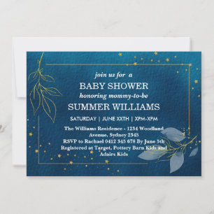 Modern Baby Invitation hello little one