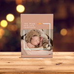 Modern Baby Photo | You Make My Life Complete Gift<br><div class="desc">Modern Baby Photo | You Make My Life Complete Gift</div>