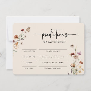 Modern Baby Shower Game Invitation