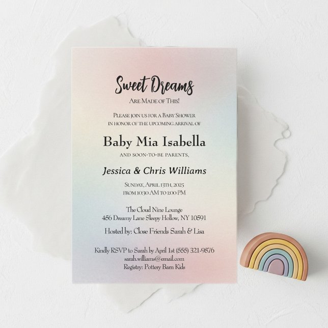 Modern Baby Shower Invite  (Creator Uploaded)