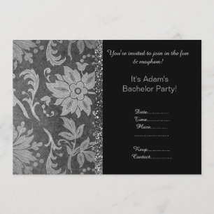 MODERN BACHELOR PARTY INVITATIONS BY I DO DESIGNS