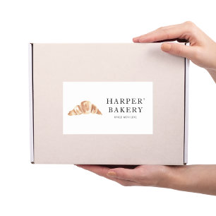 Modern Bakery Professional Logo Business Sticker