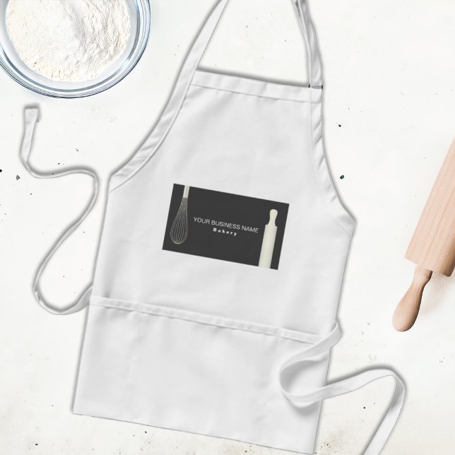 Modern Baking Business Pastry Chef Bakery Standard Apron (Creator Uploaded)