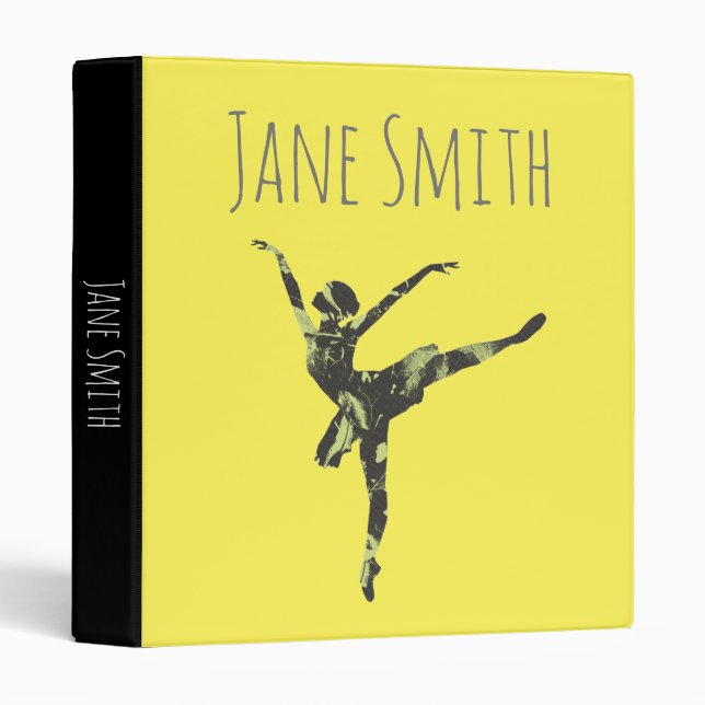Modern ballet dancer modern dance binder (Front/Spine)