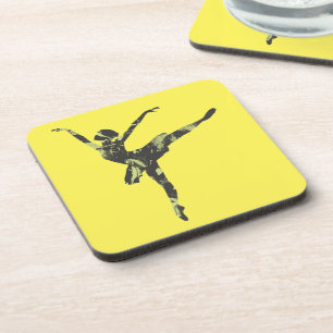 Modern ballet dancer modern dance coaster