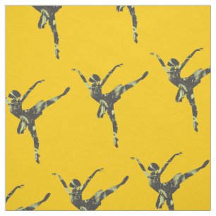 Modern ballet dancer modern dance fabric