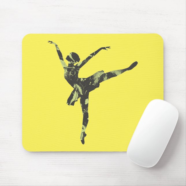 Modern ballet dancer modern dance mouse pad (With Mouse)