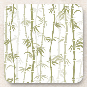 Modern Bamboo Trees Coaster