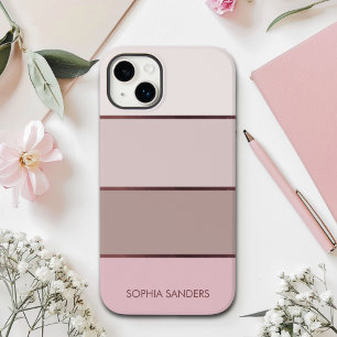 Modern band   Elegant Pastel Pink for her Case-Mate iPhone 14 Plus Case