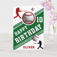 Modern Baseball Ball Player Themed Birthday 