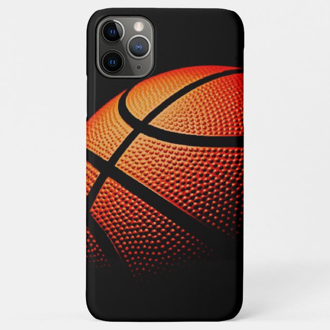 Modern Basketball Sport Ball Skin Texture Pattern Case-Mate iPhone Case (Back)