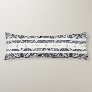 Modern BATIK Pattern Body Pillow