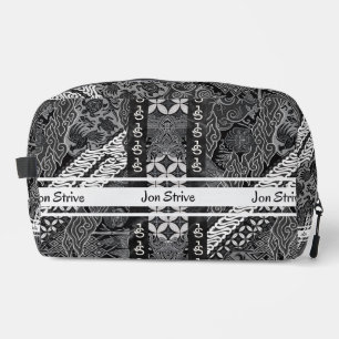 Modern BATIK Pattern Dopp Kit