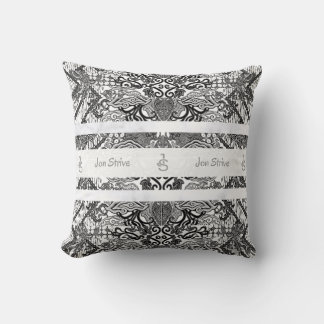Modern BATIK Pattern Throw Pillow