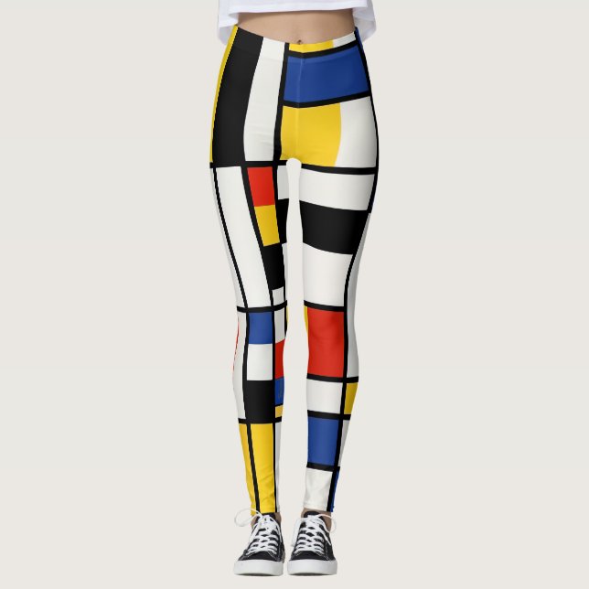 Modern Bauhaus Design 04 Perfect For  Leggings (Front)