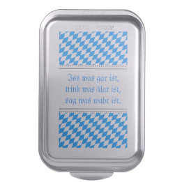 Modern Bavaria Graphics Bake Pan