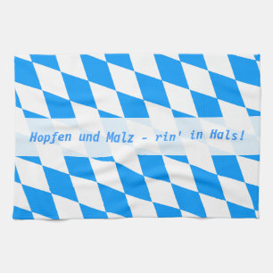 Modern Bavaria Graphics Kitchen Towel
