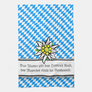 Modern Bavarian Statement Kitchen Towel