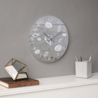 Modern beach driftwood ocean sea shells