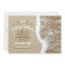 Modern beach wedding invitations -Sea Foam Sand