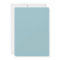 Modern beach wedding invitations with teal sea