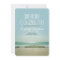 Modern beach wedding save the date cards