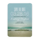 Modern Beach Wedding Save The Date