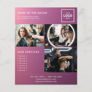 Modern Beauty Branding Design for Professionals Flyer