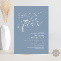 Modern Before Happily Ever After Rehearsal Dinner