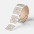 Modern beige packaging thank you