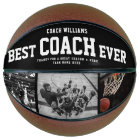Modern BEST COACH EVER Cool Trendy Photo Collage