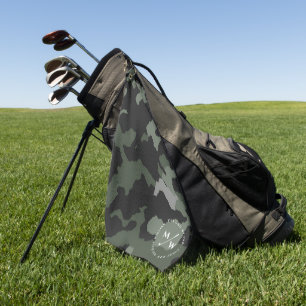 MODERN BEST DAD BY PAR GOLF FATHER'S DAY CAMO TOWEL
