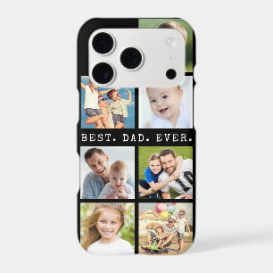 Modern BEST DAD EVER 7 Photos Personalized