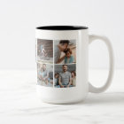 Modern Best Dad Ever Custom Photo Coffee