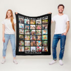Modern Best Friends 30 Photo Collage Black