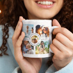 Modern Best Friends Forever Photo Collage | Bestie Coffee Mug<br><div class="desc">A great gift for your bestie whether it be for her birthday, christmas or just because... This modern custom photo collage coffee mug, consists of 5 of your favourite photographs that can be downloaded from your phone or computer, the words 'BEST FRIENDS FOREVER' and your names. It also includes the...</div>