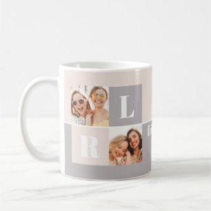 Modern Best Friends Photo Coffee Mug