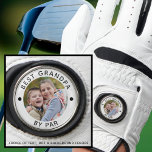 Modern BEST GRANDPA BY PAR Photo Personalized Golf Glove<br><div class="desc">Create a personalized photo golf glove for the golfer grandfather (or anyone) with the editable title BEST GRANDPA BY PAR in your choice of colours. ASSISTANCE: For help with design modification or personalization, colour change, resizing or transferring the design to another product, contact the designer BEFORE ORDERING via the Zazzle...</div>