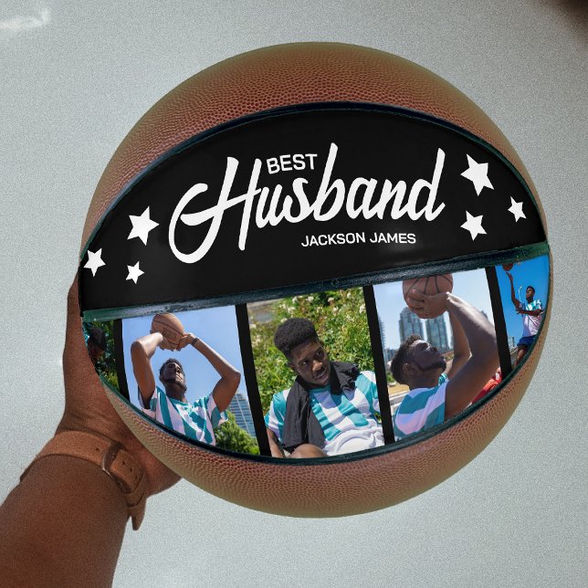 Modern Best Husband 5 Photo Basketball (Creator Uploaded)