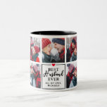 Modern Best Husband Ever 7-Photo Collage & Message Two-Tone Coffee Mug<br><div class="desc">This modern personalized mug is made just for the 'Best Husband Ever.' This mug is like a little gallery of your most awesome moments, featuring seven of your favourite photos. It's a daily reminder of how much you love and appreciate your husband. And, of course, it boldly states what you...</div>