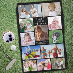 Modern BEST MOM BY PAR Photo Collage Personalized Golf Towel<br><div class="desc">Create a unique photo memory golf towel for the golfer Mom with a photo collage of 12 of your favourite pictures. TITLE CHANGE: The funny golf saying title BEST MOM BY PAR can be changed and you can add a personal message like HAPPY MOTHER'S DAY, HAPPY BIRTHDAY or WITH LOVE,...</div>